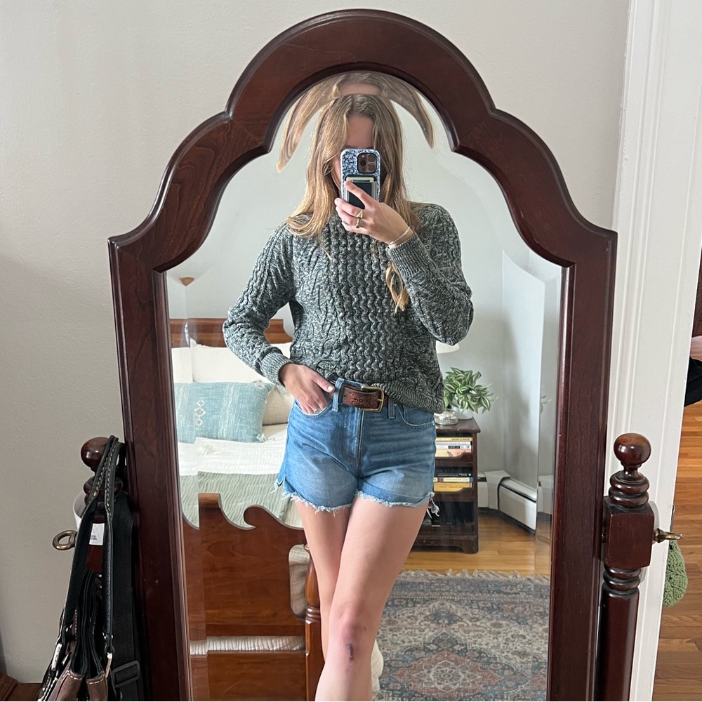 GAP Cable Knit Boxy Sweater